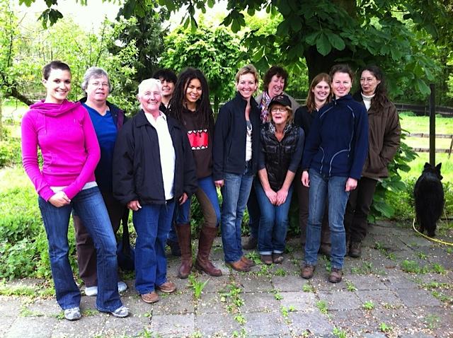 The May 11th clinic attendees plus Jan Culp and Marianne Jolley